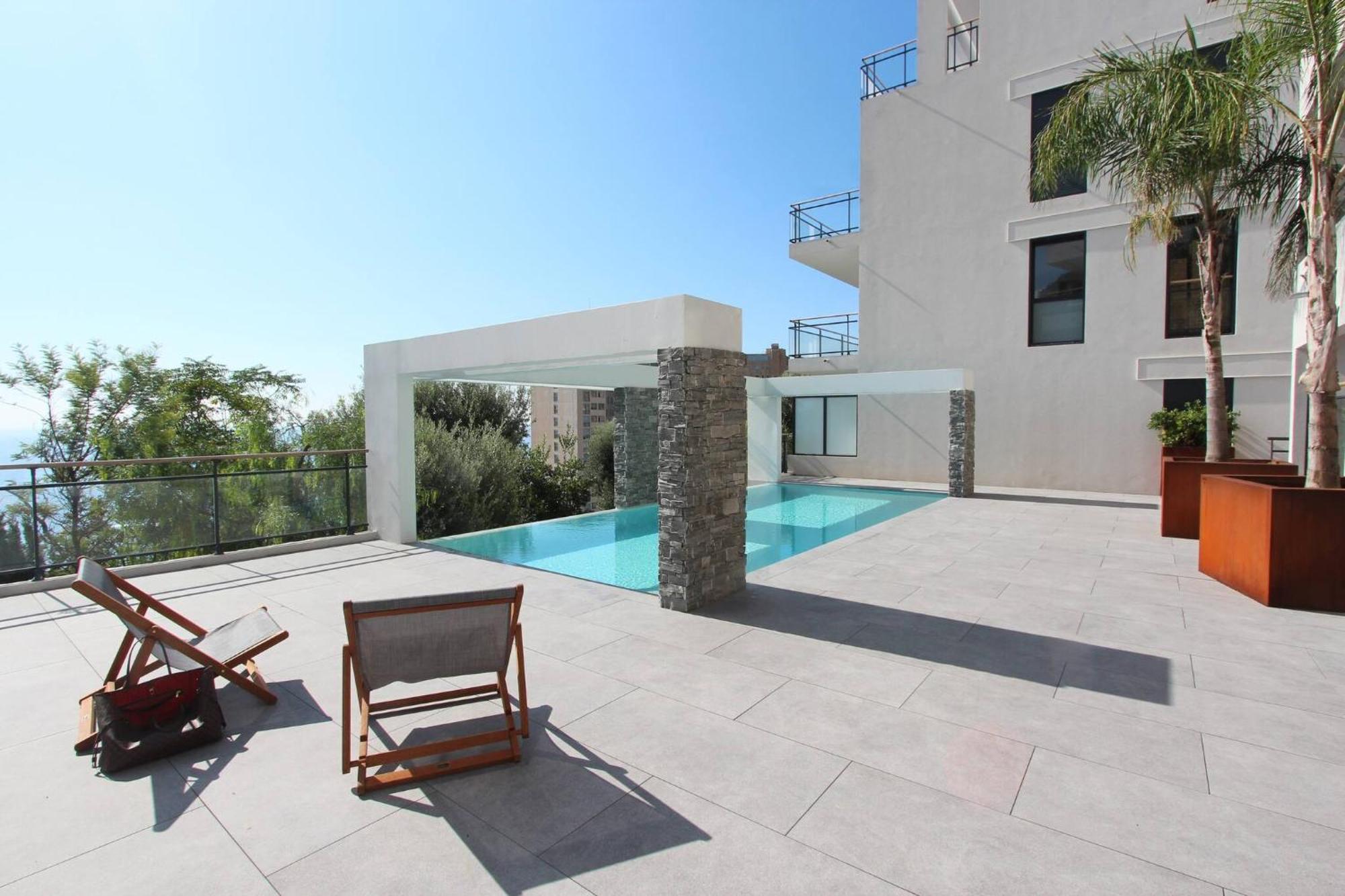Luxurious Apartments Monaco&Seaview, Infinitypool&Parking Beausoleil Eksteriør bilde